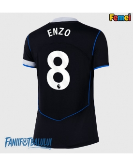 Chelsea Enzo Fernandez #8 Tricou Fotbal Replică 2025-26 Femei Treilea